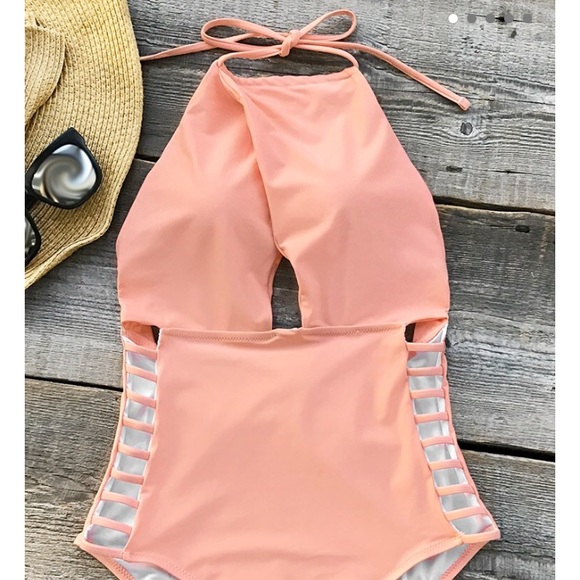 Cupshe Other - Gone with the wind solid once piece swim suit
